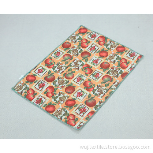 SGS Printed Microfiber Dish Washing Towel